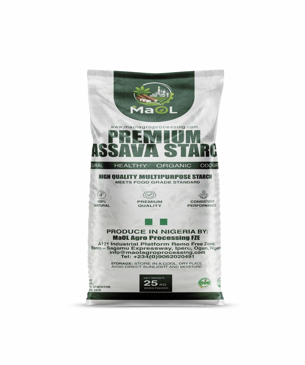 High-Quality Cassava Starch (HQCS)